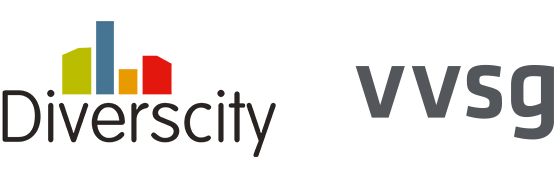 Logo's VVSG en Diverscity